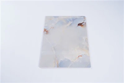 لوح رخام PVC جميل للأشعة فوق البنفسجية